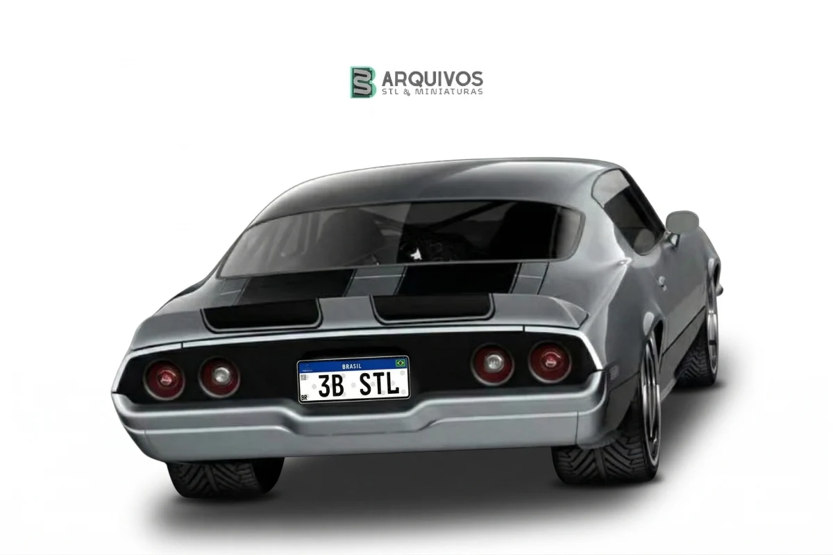 Modelo 3D STL - Chevrolet Camaro ProTouring 1970 — foto 2